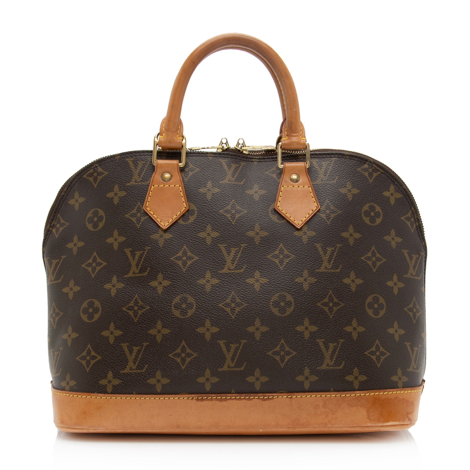 Louis Vuitton Vintage Monogram Canvas Alma PM Satchel (SHF-C21L7o)