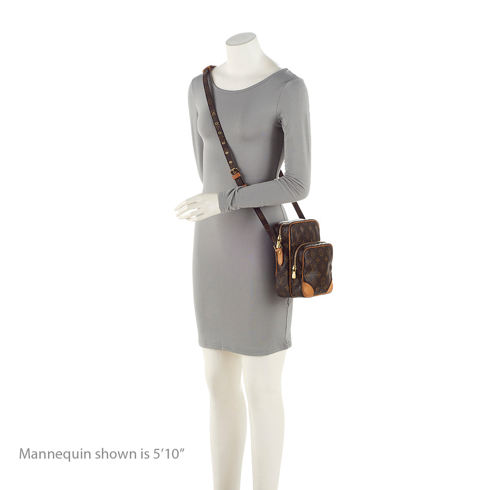 Louis Vuitton Vintage Monogram Canvas Amazone Shoulder Bag (SHF-21030)