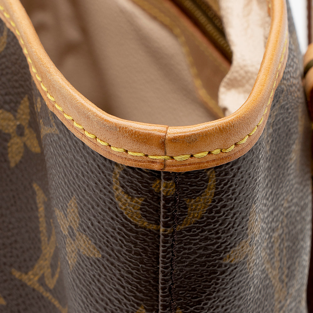 Louis Vuitton Vintage Monogram Canvas Bucket GM Tote (SHF-21446)
