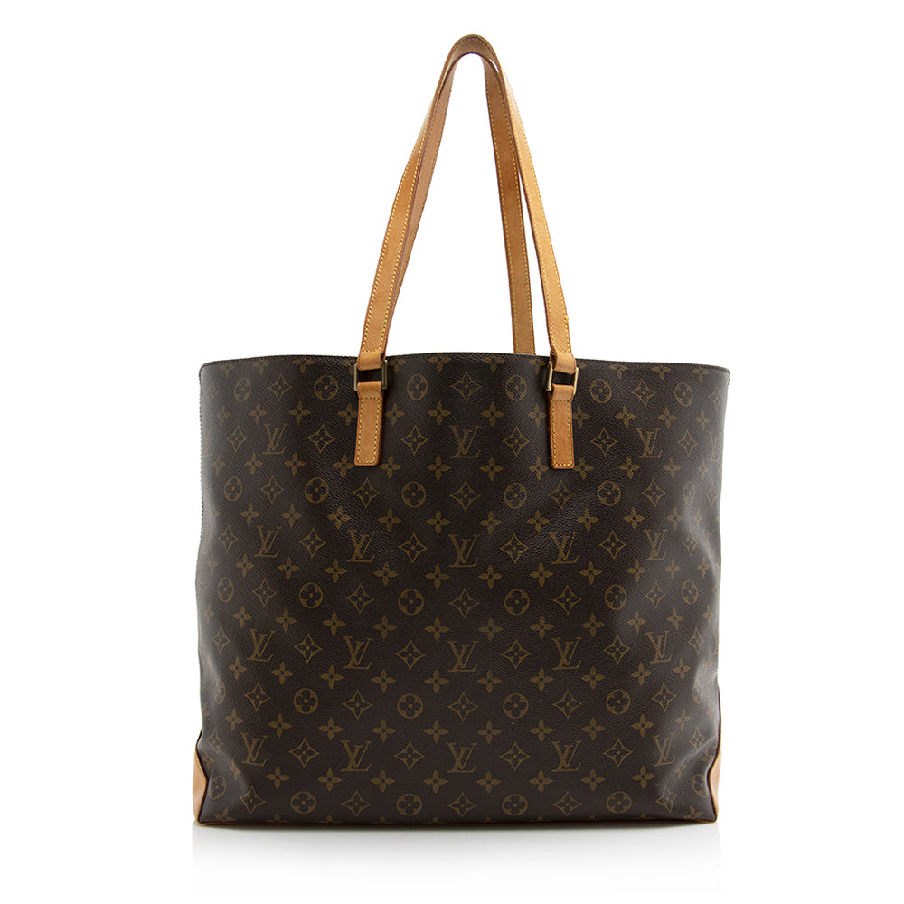 Louis Vuitton Vintage Monogram Canvas Cabas Alto Tote (SHF-21437)