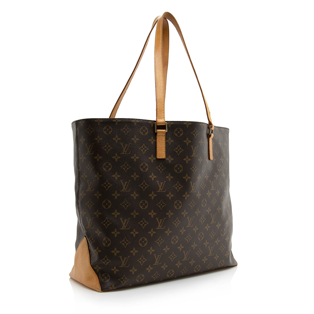 Louis Vuitton Vintage Monogram Canvas Cabas Alto Tote (SHF-21437)