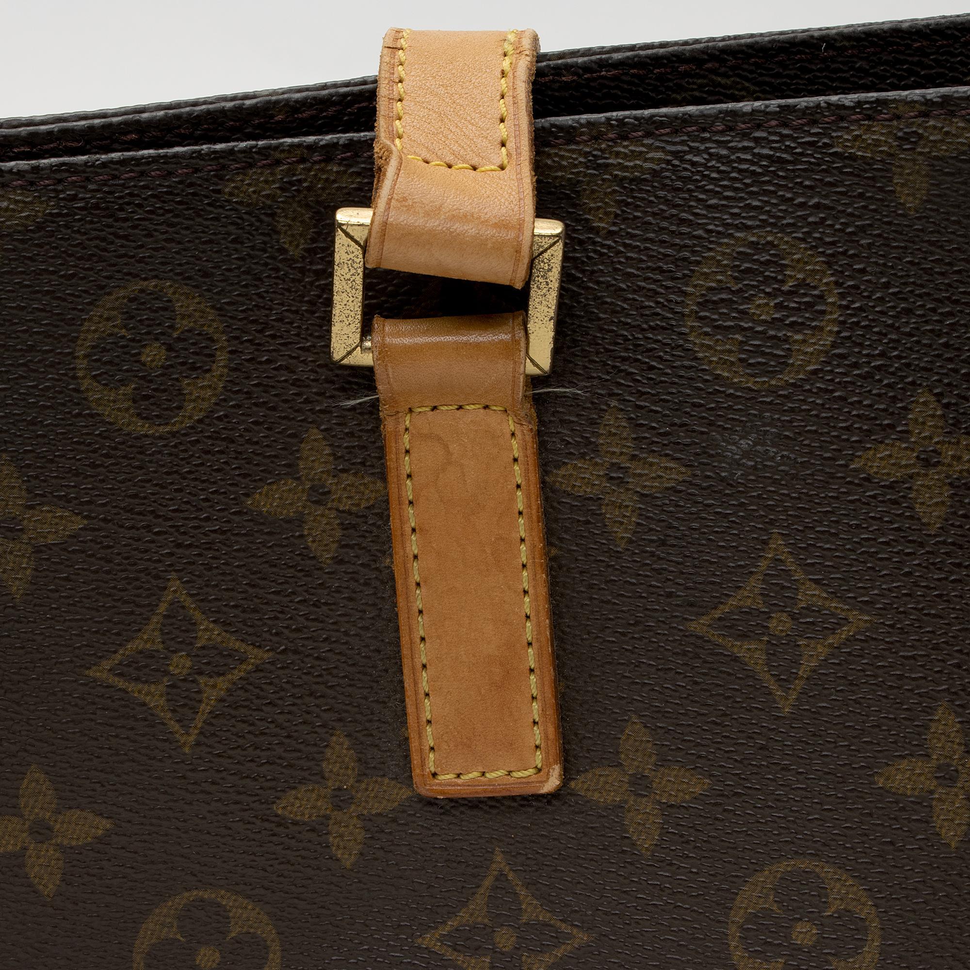 Louis Vuitton Vintage Monogram Canvas Cabas Alto Tote (SHF-Sy86cD)