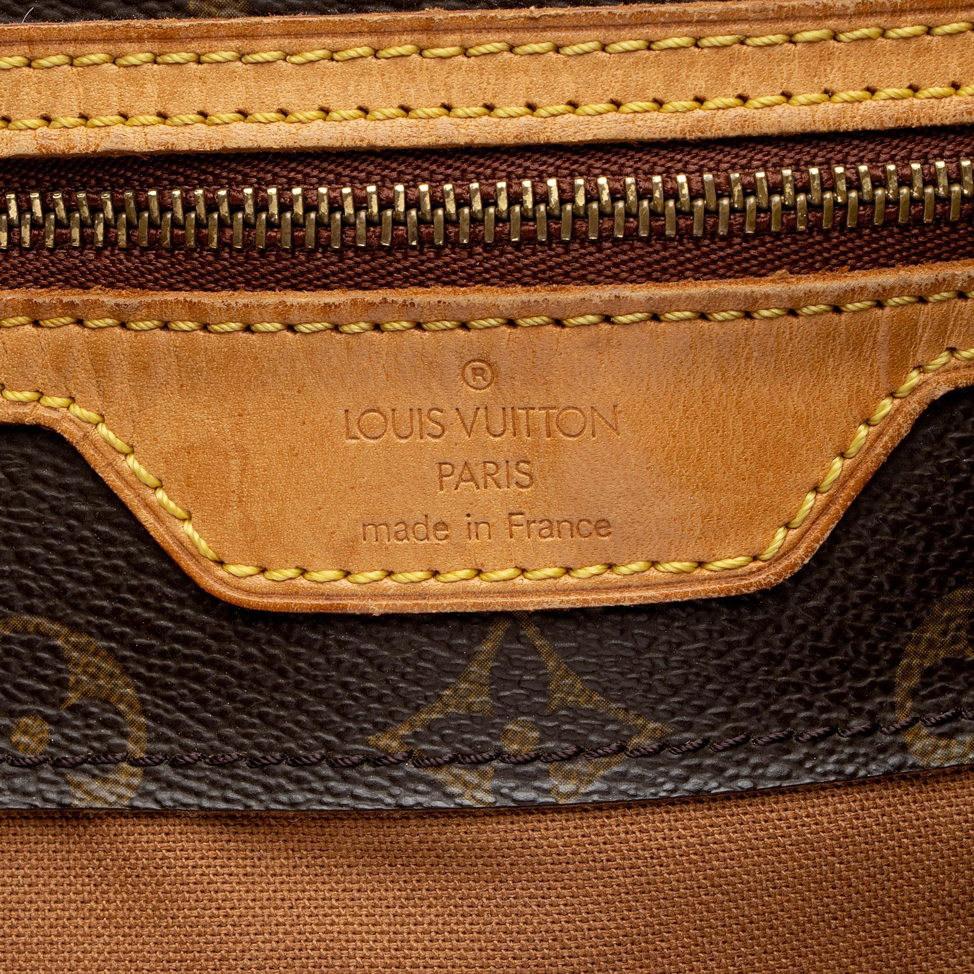 Louis Vuitton Vintage Monogram Canvas Cabas Alto Tote (SHF-Sy86cD)