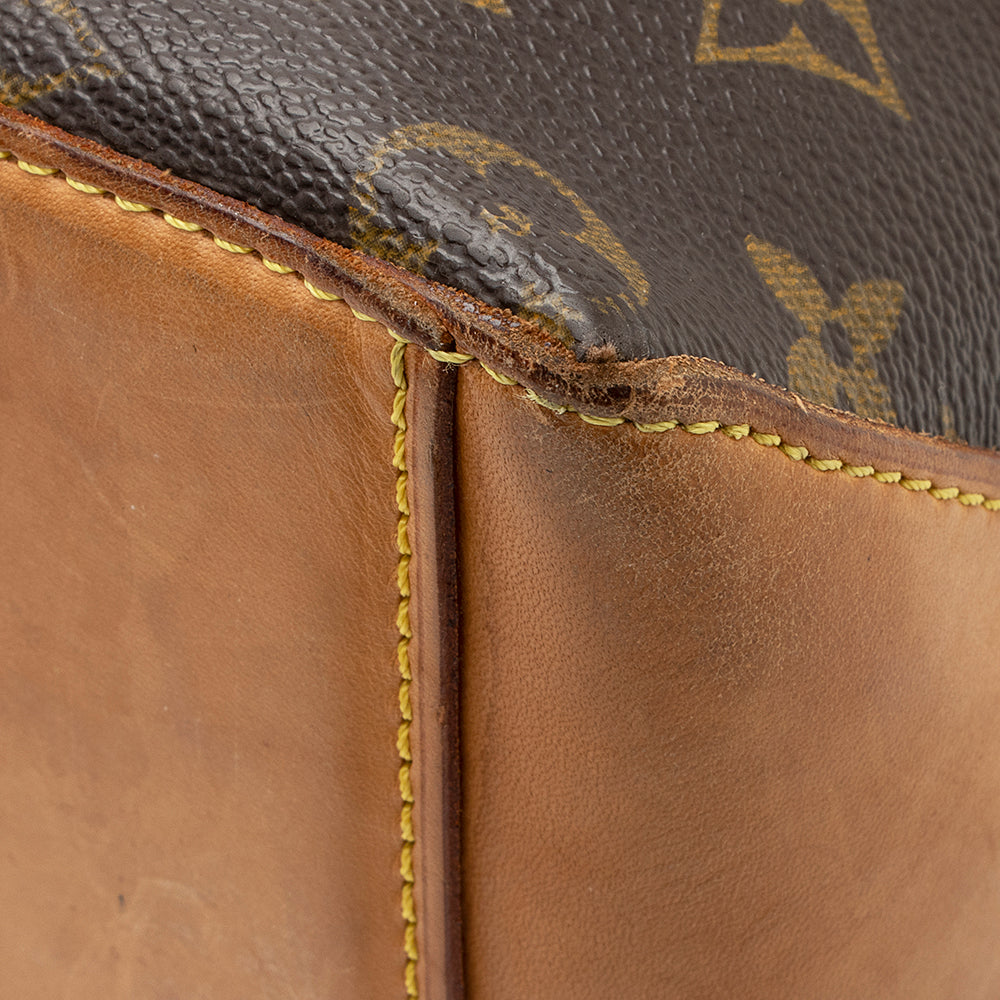 Louis Vuitton Vintage Monogram Canvas Cabas Mezzo Tote (SHF-21400)