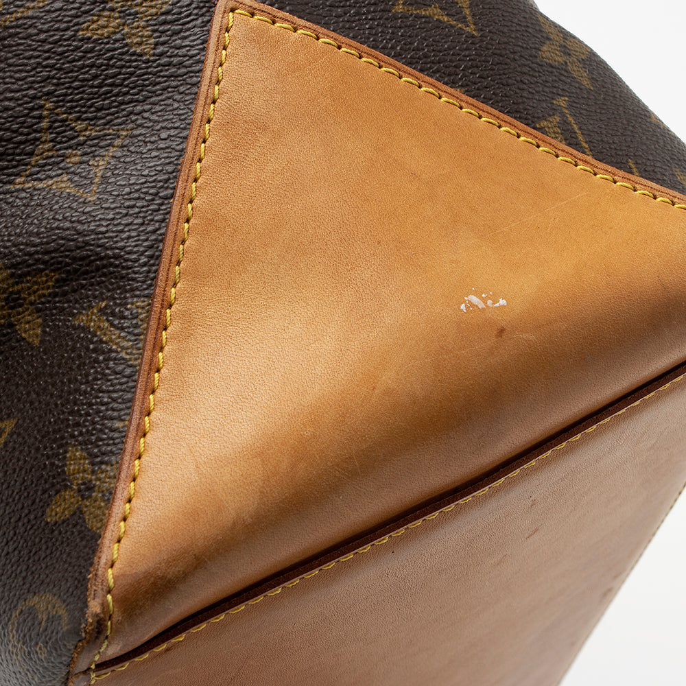 Louis Vuitton Vintage Monogram Canvas Cabas Mezzo Tote (SHF-21400)
