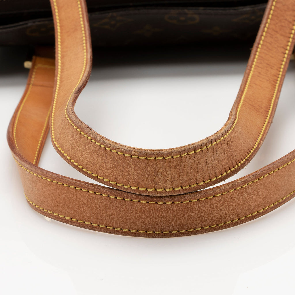 Louis Vuitton Vintage Monogram Canvas Cabas Mezzo Tote (SHF-22165)