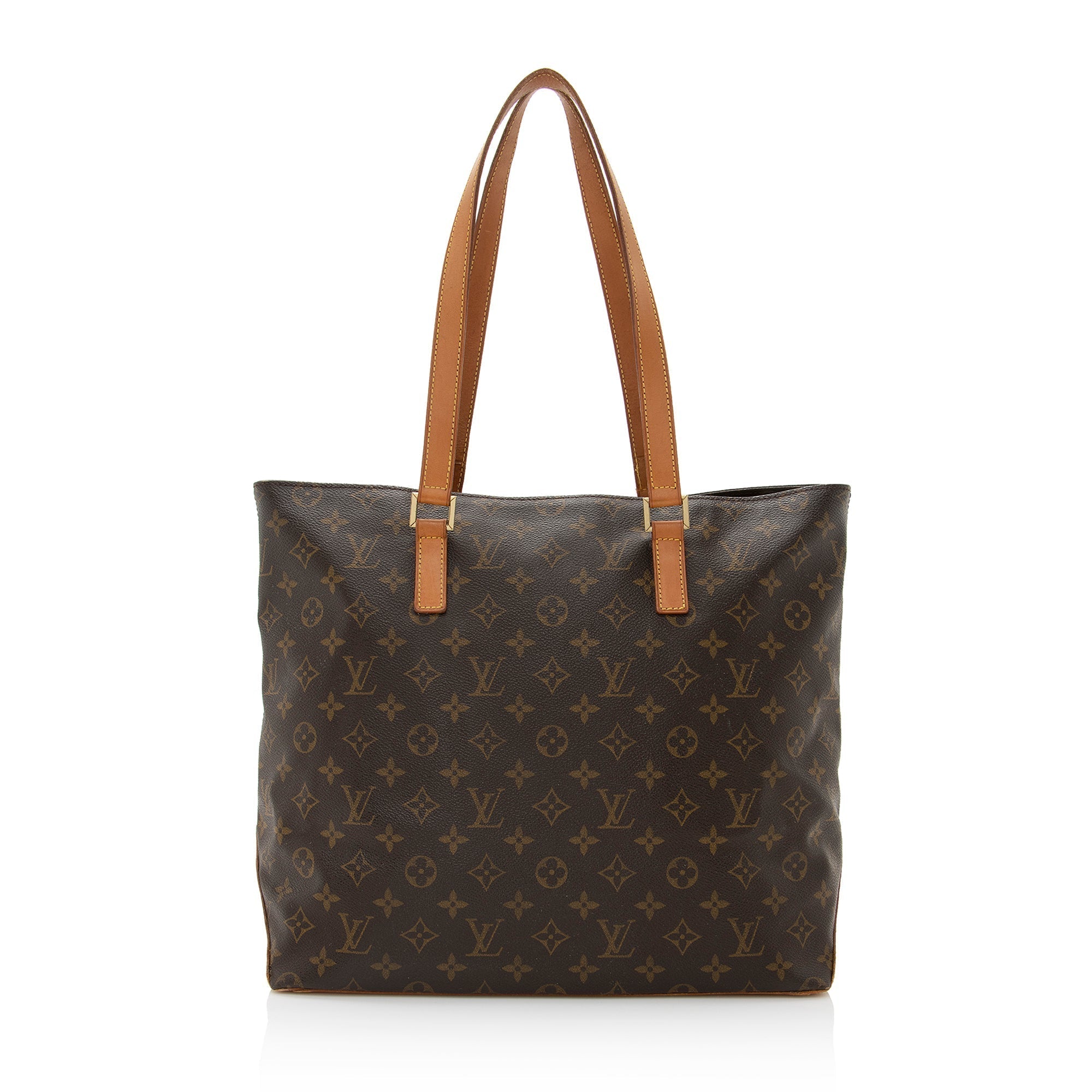 Louis Vuitton Vintage Monogram Canvas Cabas Mezzo Tote (SHF-22165)