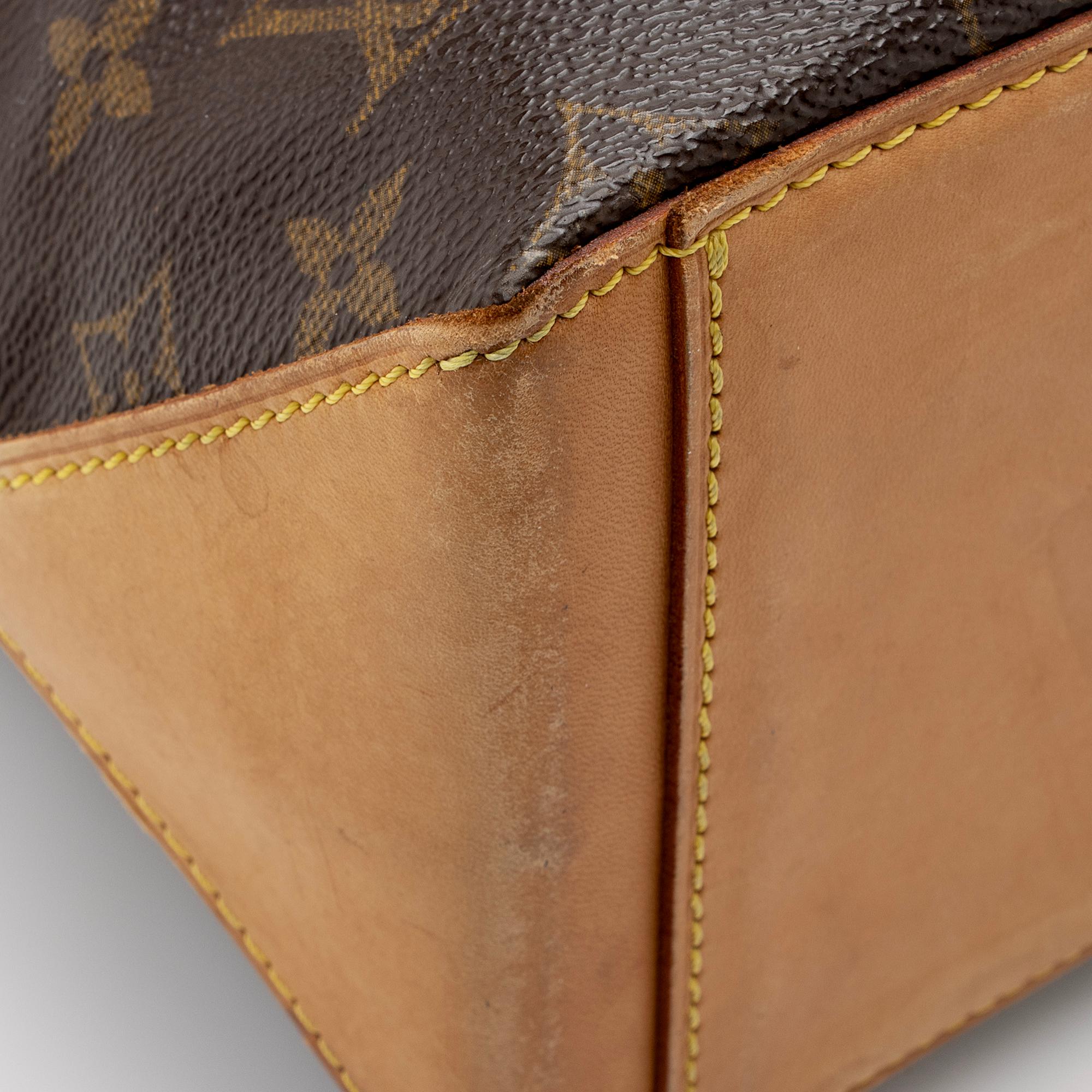 Louis Vuitton Vintage Monogram Canvas Cabas Piano (SHF-22888)