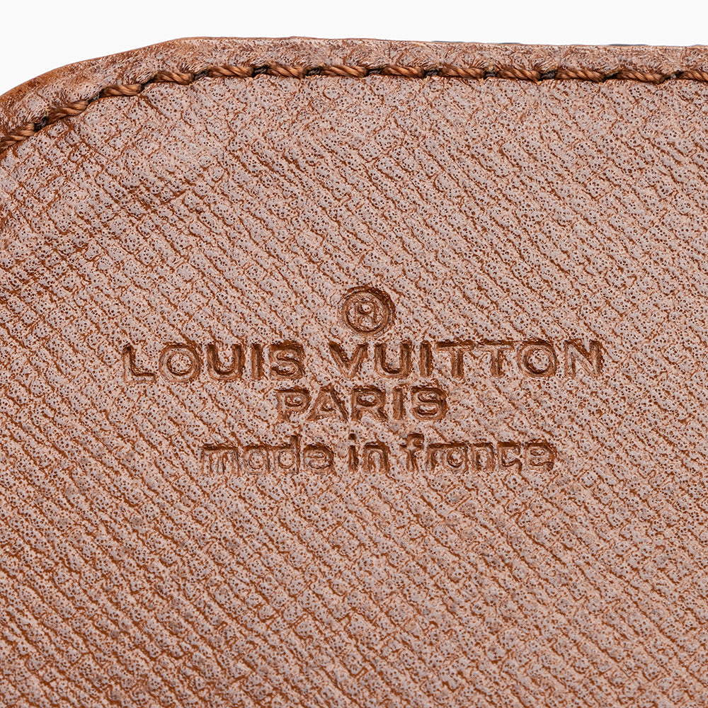 Louis Vuitton Vintage Monogram Canvas Cartouchiere GM Shoulder Bag (SHF-21275)