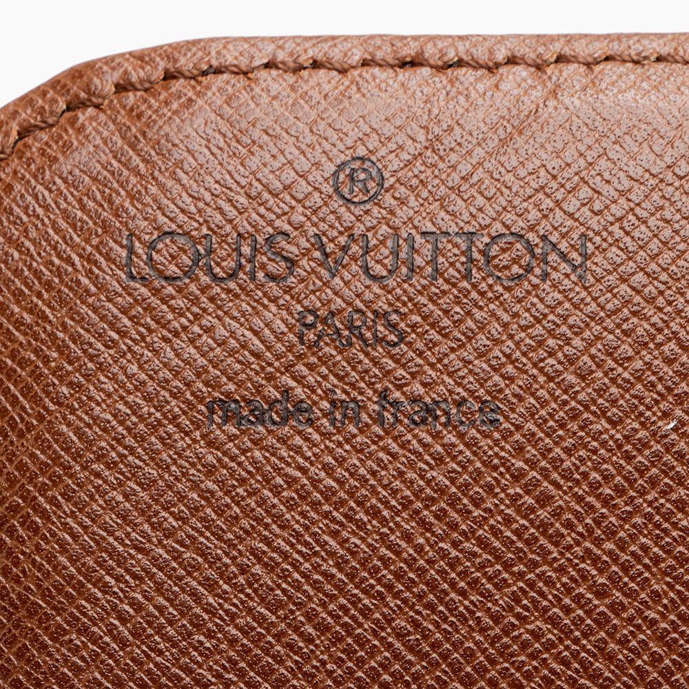 Louis Vuitton Vintage Monogram Canvas Cartouchiere GM Shoulder Bag (SHF-21303)