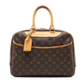 Louis Vuitton Vintage Monogram Canvas Deauville Satchel (SHF-DJEJ8X)