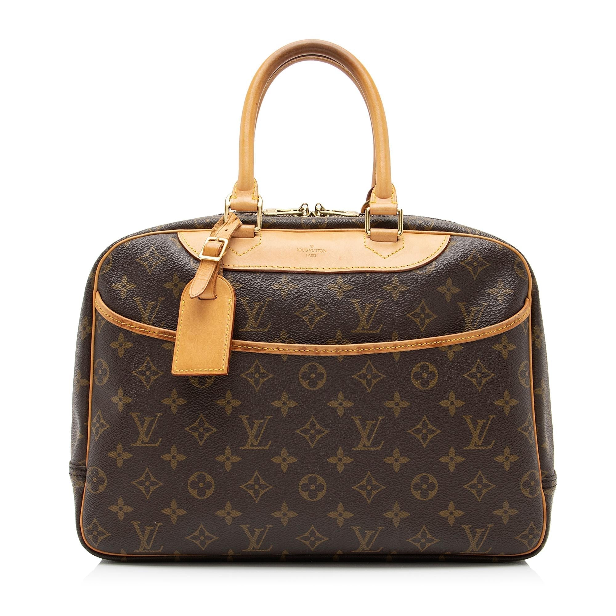 Louis Vuitton Vintage Monogram Canvas Deauville Satchel (SHF-DJEJ8X)