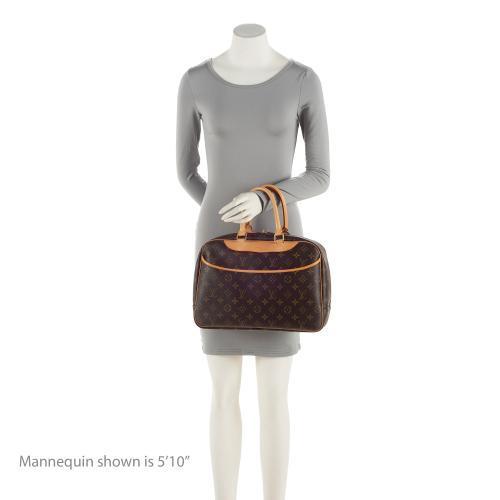 Louis Vuitton Vintage Monogram Canvas Deauville Satchel (SHF-DJEJ8X)