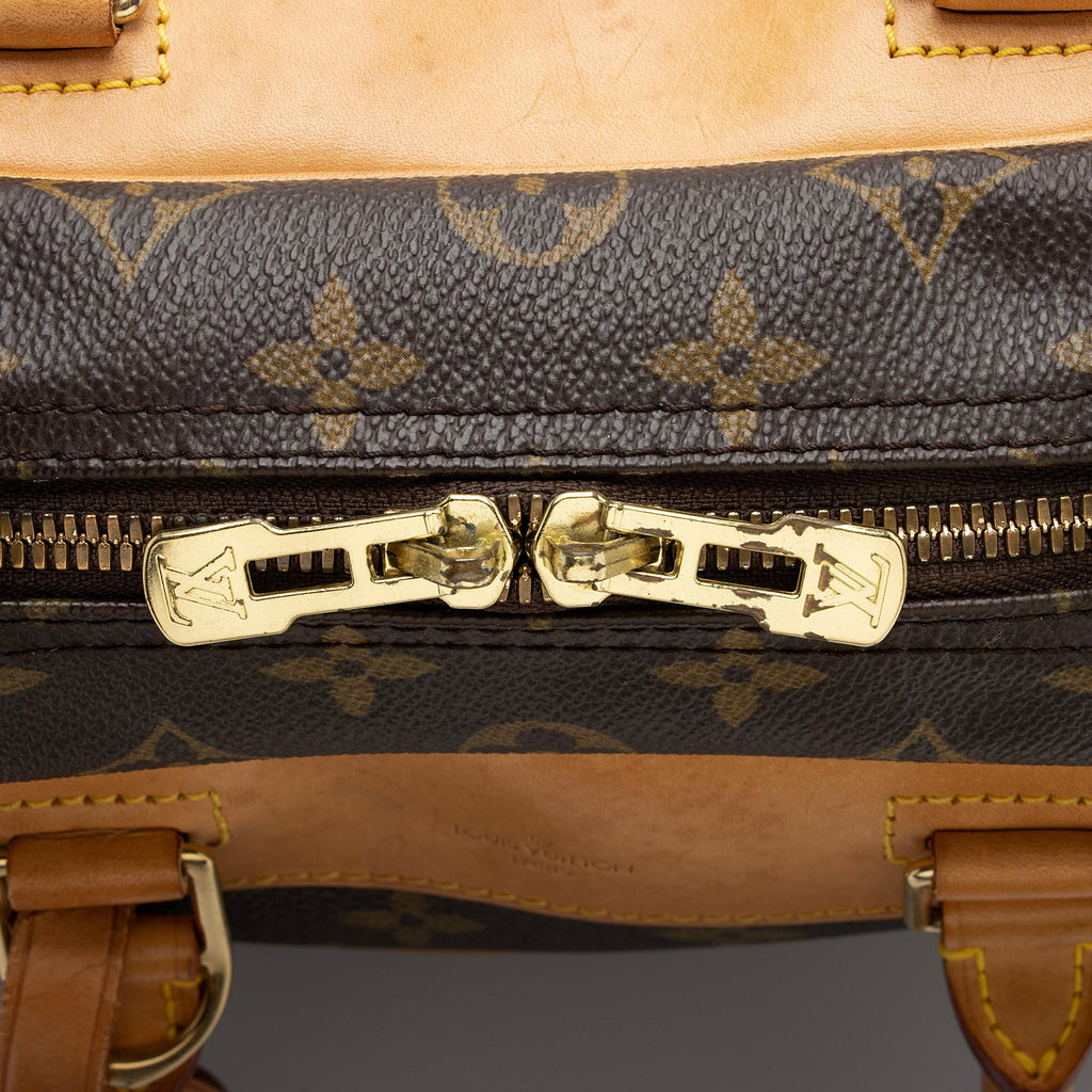 Louis Vuitton Vintage Monogram Canvas Deauville Satchel (SHF-5IrOKq)
