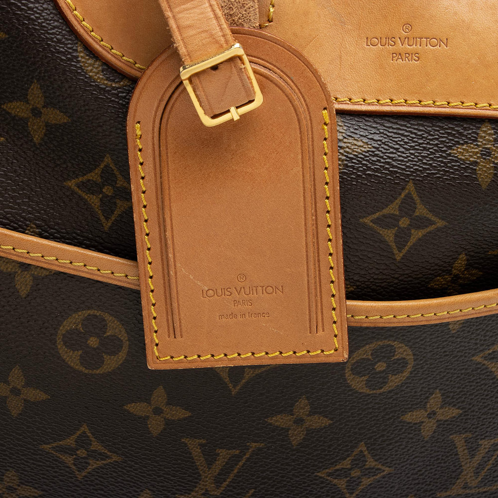Louis Vuitton Vintage Monogram Canvas Deauville Satchel (SHF-5IrOKq)