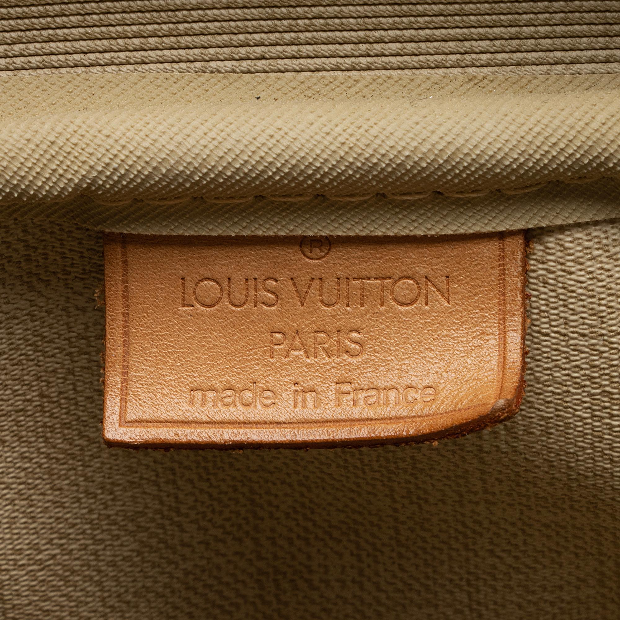 Louis Vuitton Vintage Monogram Canvas Deauville Satchel (SHF-5IrOKq)