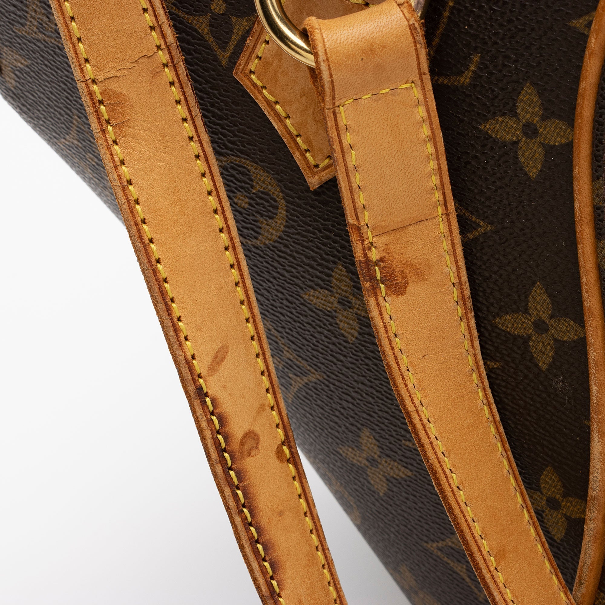 Louis Vuitton Vintage Monogram Canvas Ellipse GM Shoulder Bag (SHF-ax4tVB)