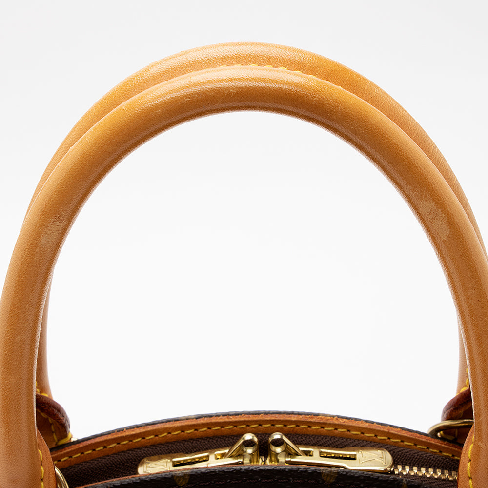 Louis Vuitton Vintage Monogram Canvas Ellipse MM Satchel (SHF-21224)
