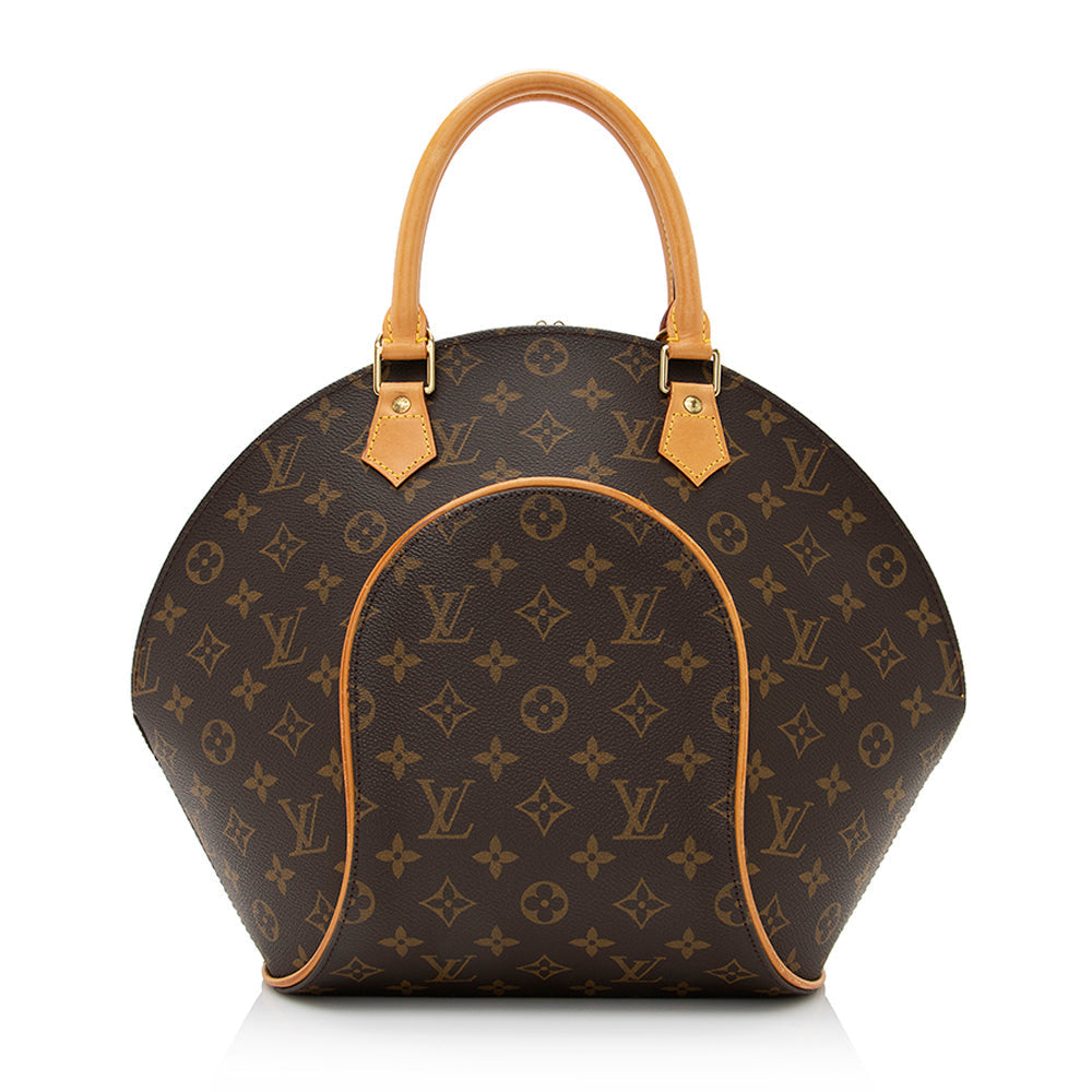 Louis Vuitton Vintage Monogram Canvas Ellipse MM Satchel (SHF-21224)