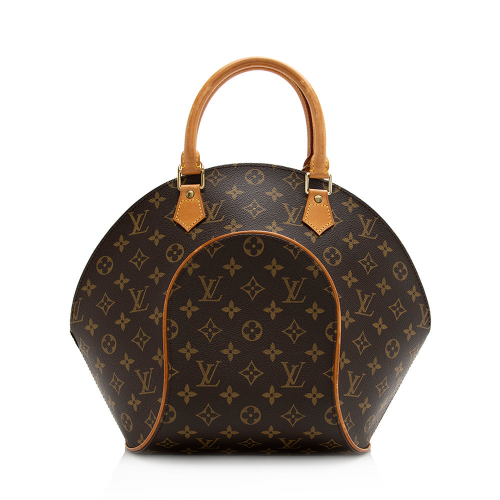 Louis Vuitton Vintage Monogram Canvas Ellipse MM Satchel (SHF-21164)