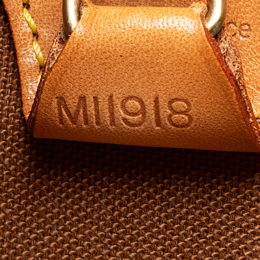 Louis Vuitton Vintage Monogram Canvas Ellipse MM Satchel (SHF-21164)