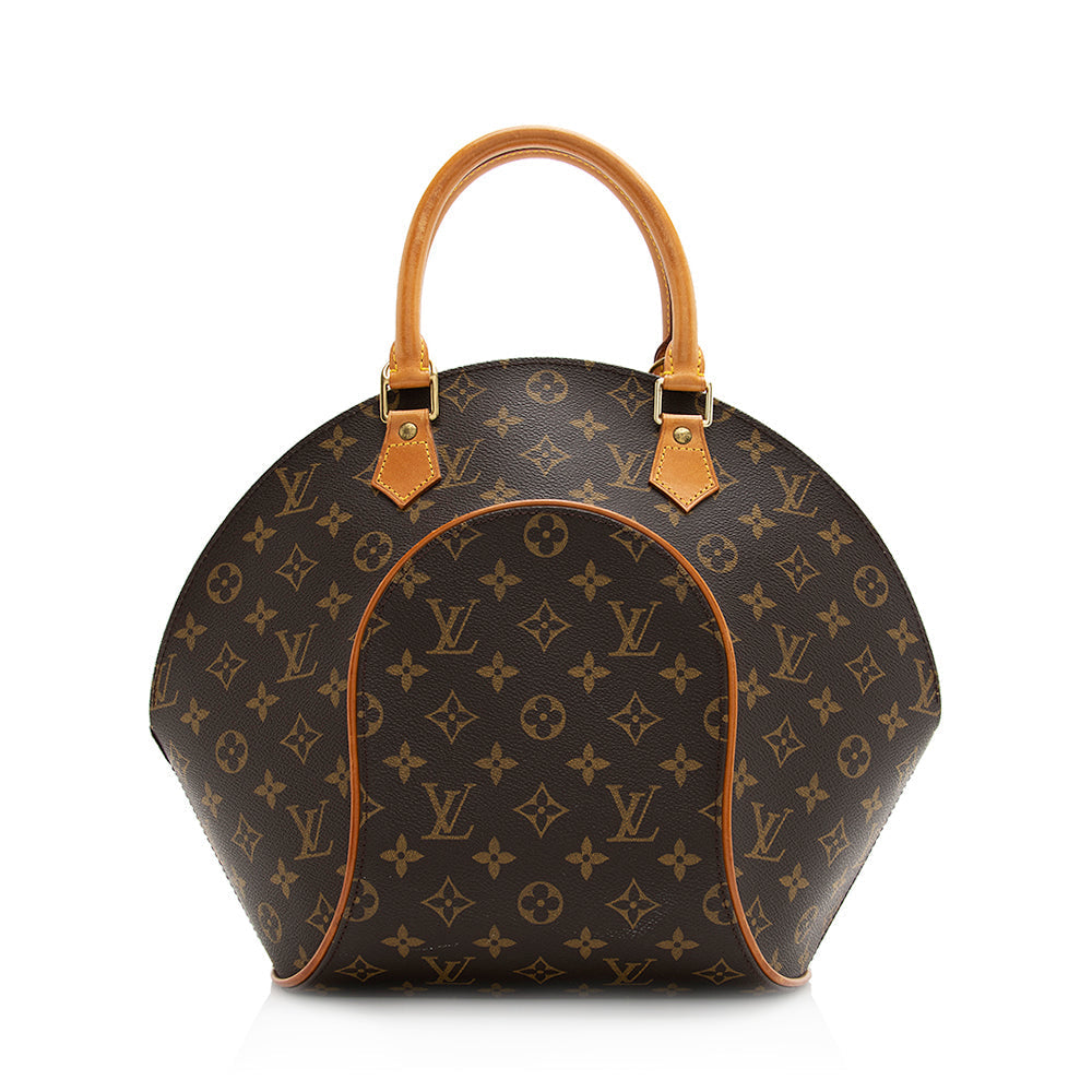 Louis Vuitton Vintage Monogram Canvas Ellipse MM Satchel (SHF-21164)