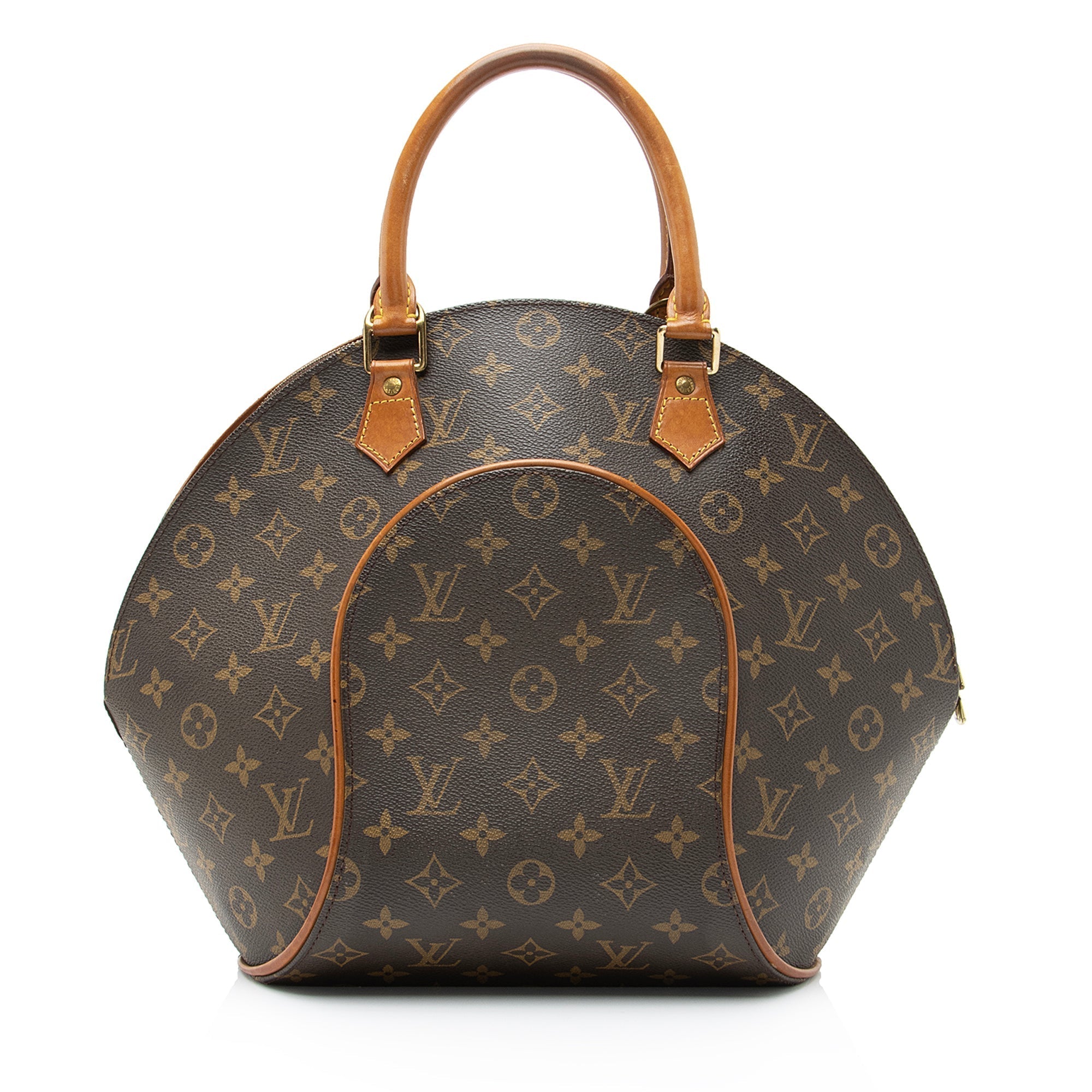 Louis Vuitton Vintage Monogram Canvas Ellipse MM Satchel (SHF-23167)