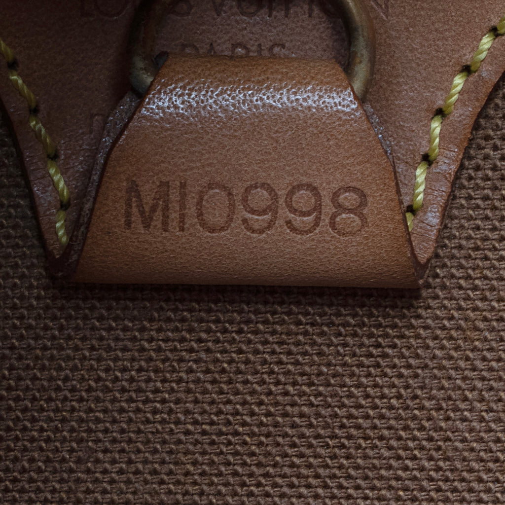Louis Vuitton Vintage Monogram Canvas Ellipse MM Satchel (SHF-23167)