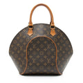 Louis Vuitton Vintage Monogram Canvas Ellipse MM Satchel (SHF-23167)