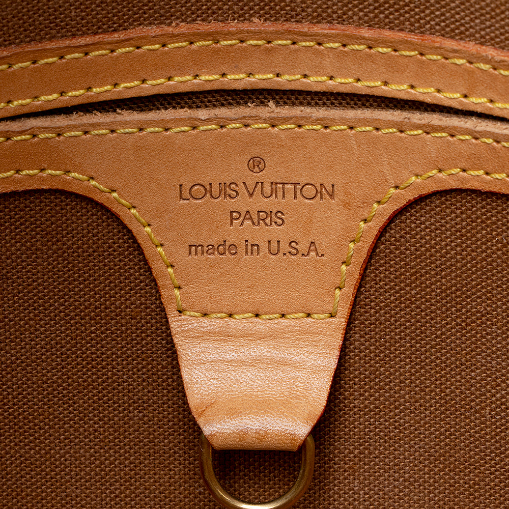 Louis Vuitton Vintage Monogram Canvas Ellipse PM Satchel (SHF-21934)