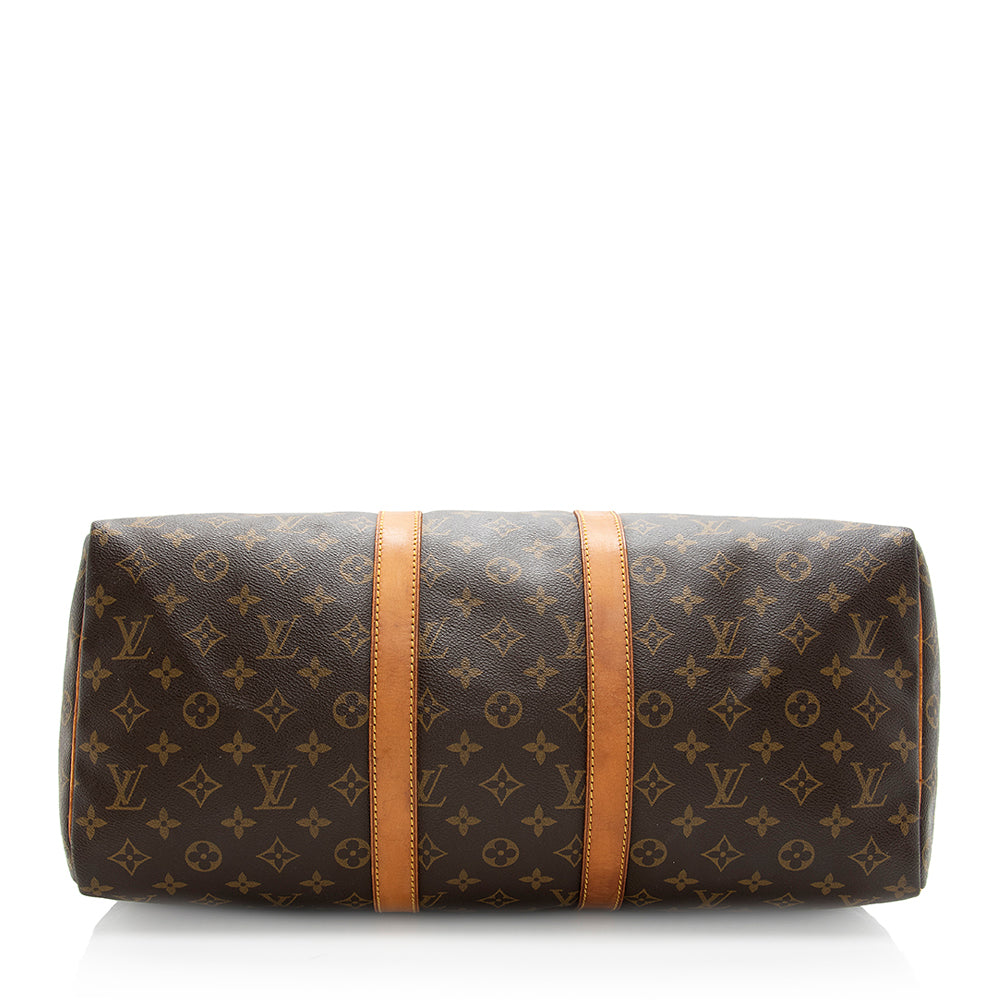 Louis Vuitton Vintage Monogram Canvas Keepall 45 Duffel Bag - FINAL SALE (SHF-19385)