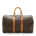 Louis Vuitton Vintage Monogram Canvas Keepall 45 Duffel Bag - FINAL SALE (SHF-19385)