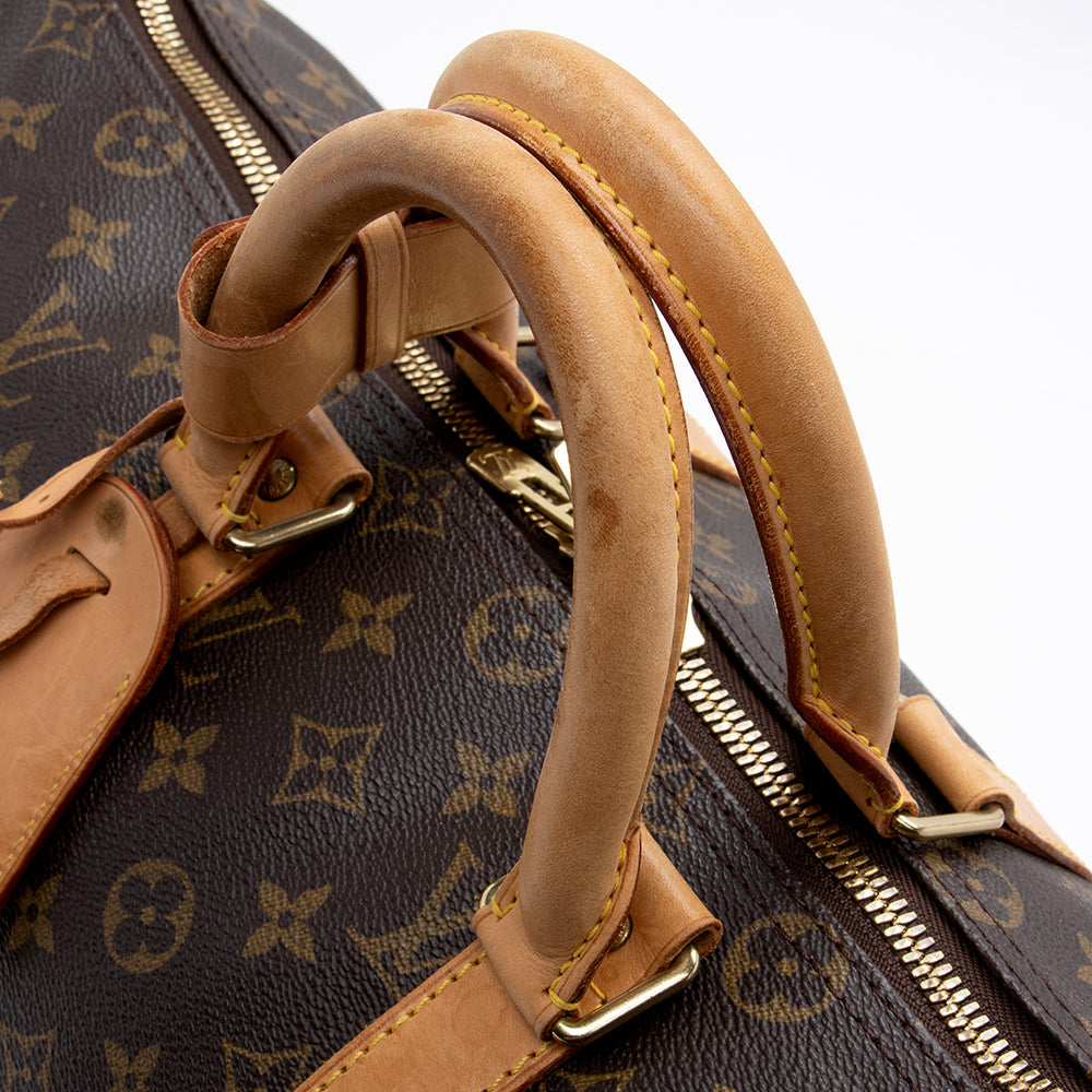 Louis Vuitton Vintage Monogram Canvas Keepall 45 Duffel Bag (SHF-16876)