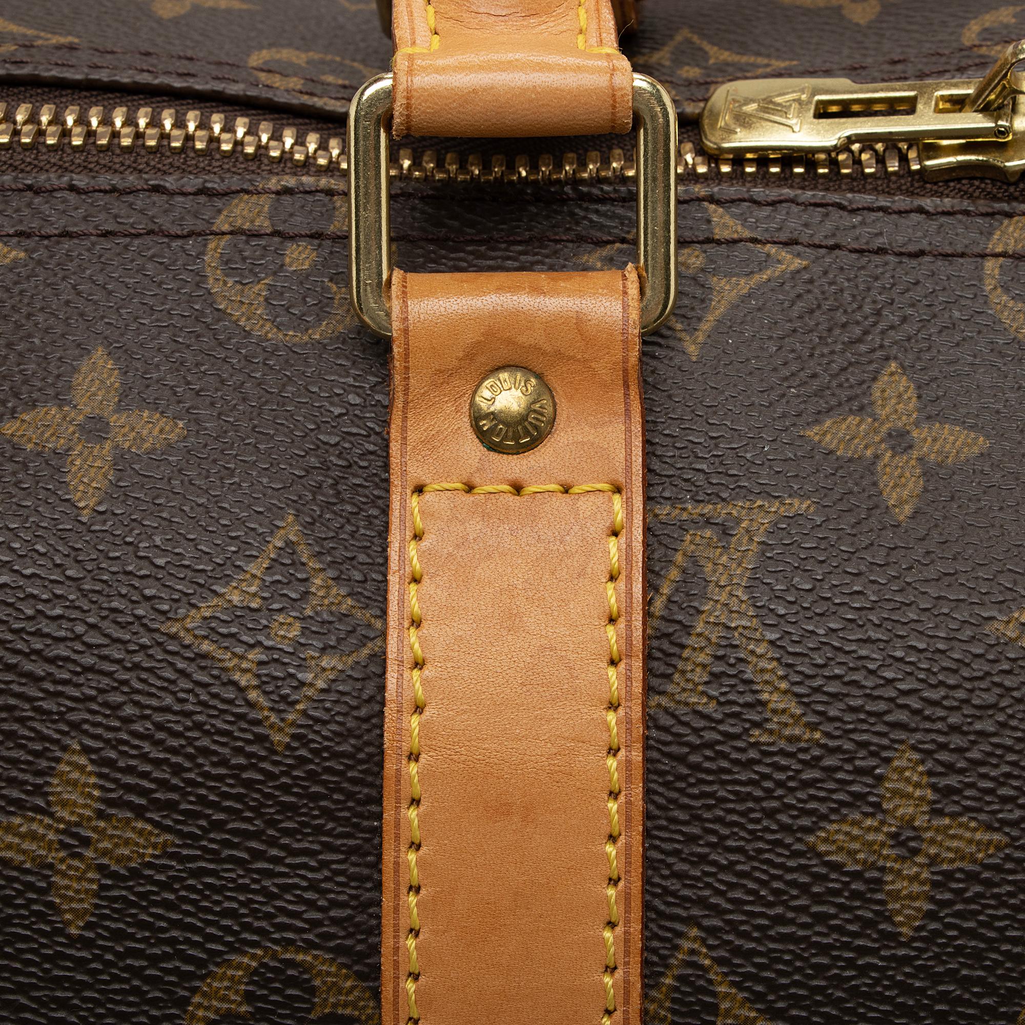 Louis Vuitton Vintage Monogram Canvas Keepall 45 Duffle Bag (SHF-6rTrqZ)