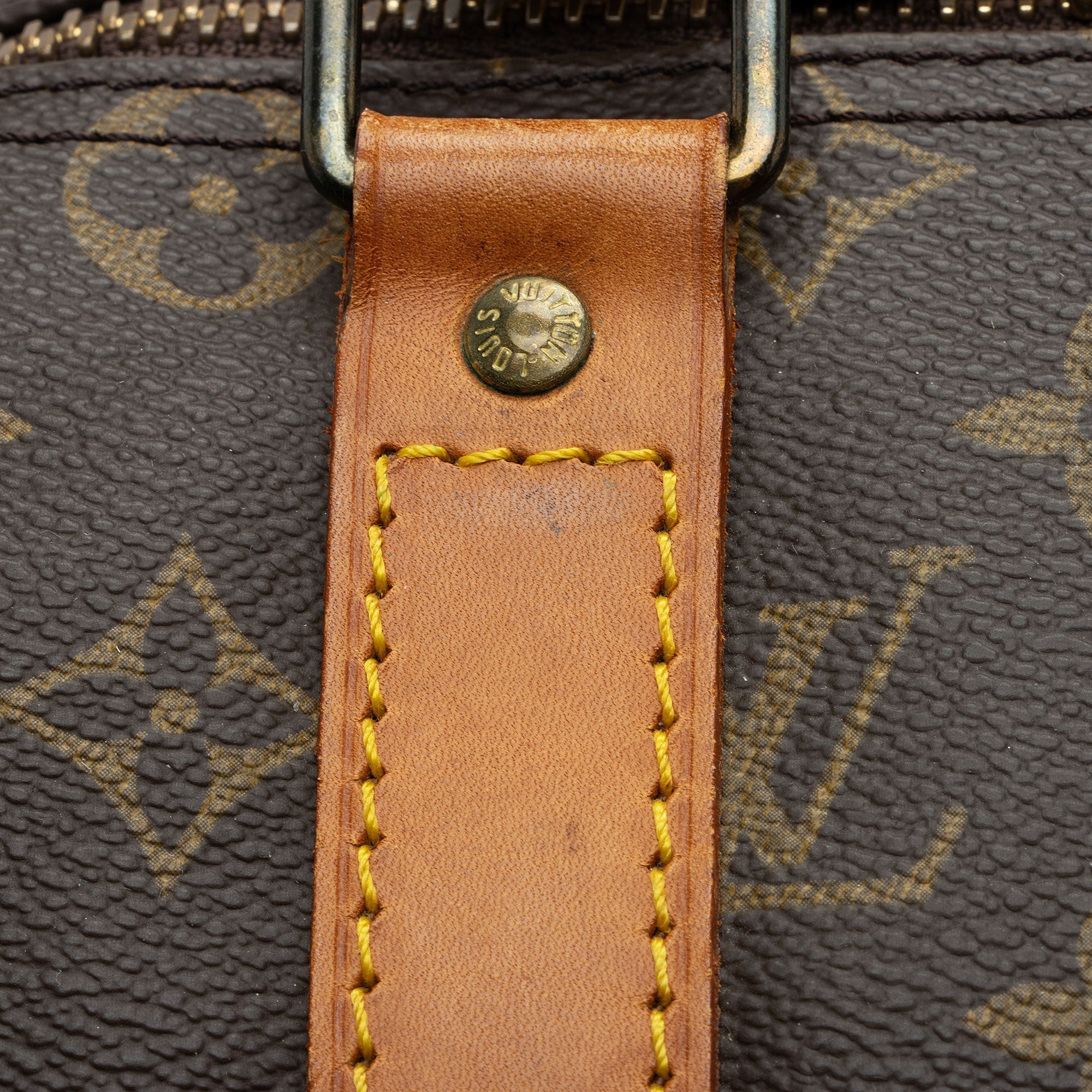 Louis Vuitton Vintage Monogram Canvas Keepall 45 Duffle Bag (SHF-sR0lBl)