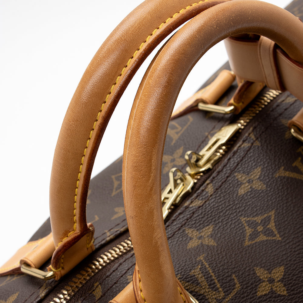 Louis Vuitton Vintage Monogram Canvas Keepall 50 Duffel Bag (SHF-17140)