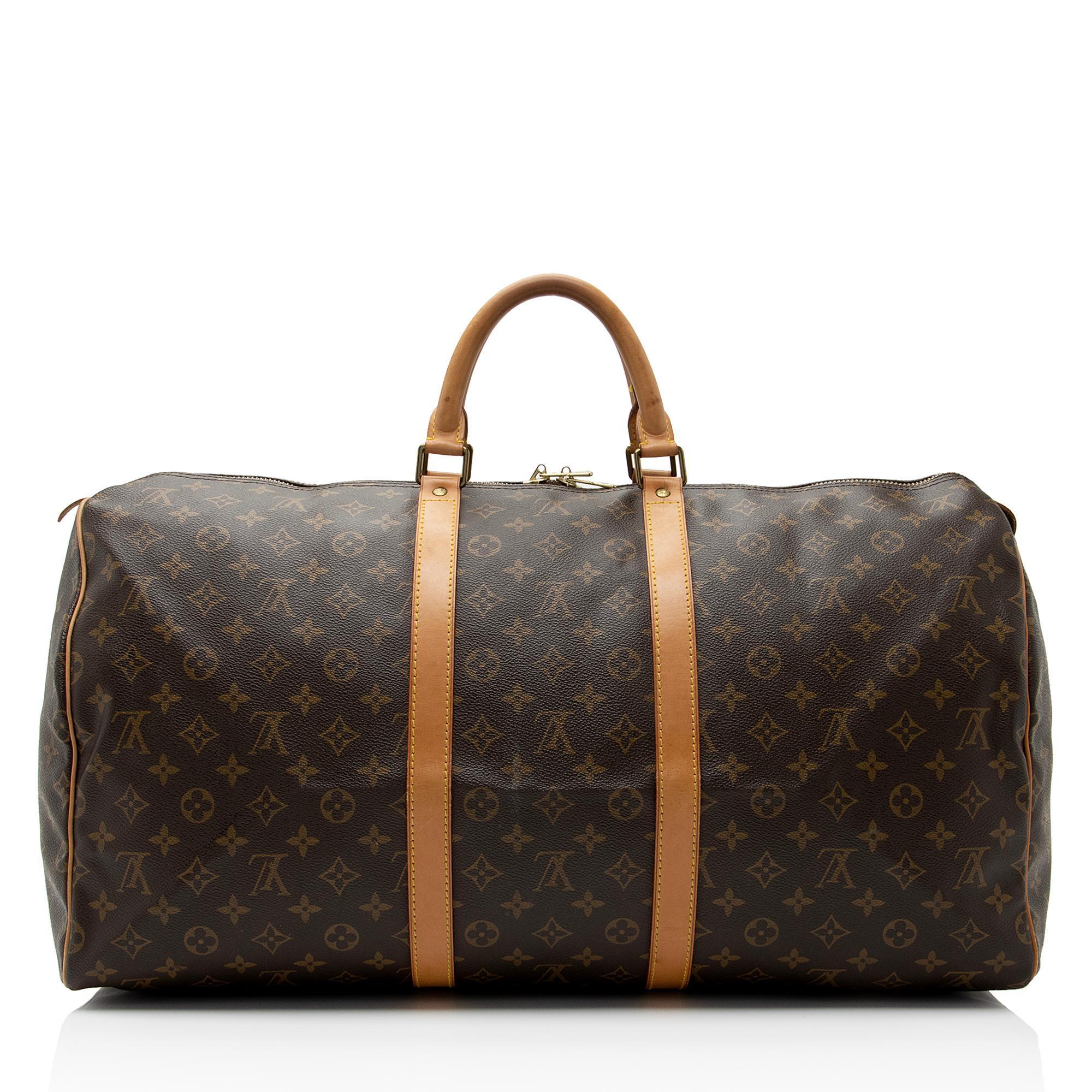 Louis Vuitton Vintage Monogram Canvas Keepall 50 Duffle Bag (SHF-rMPRm4)