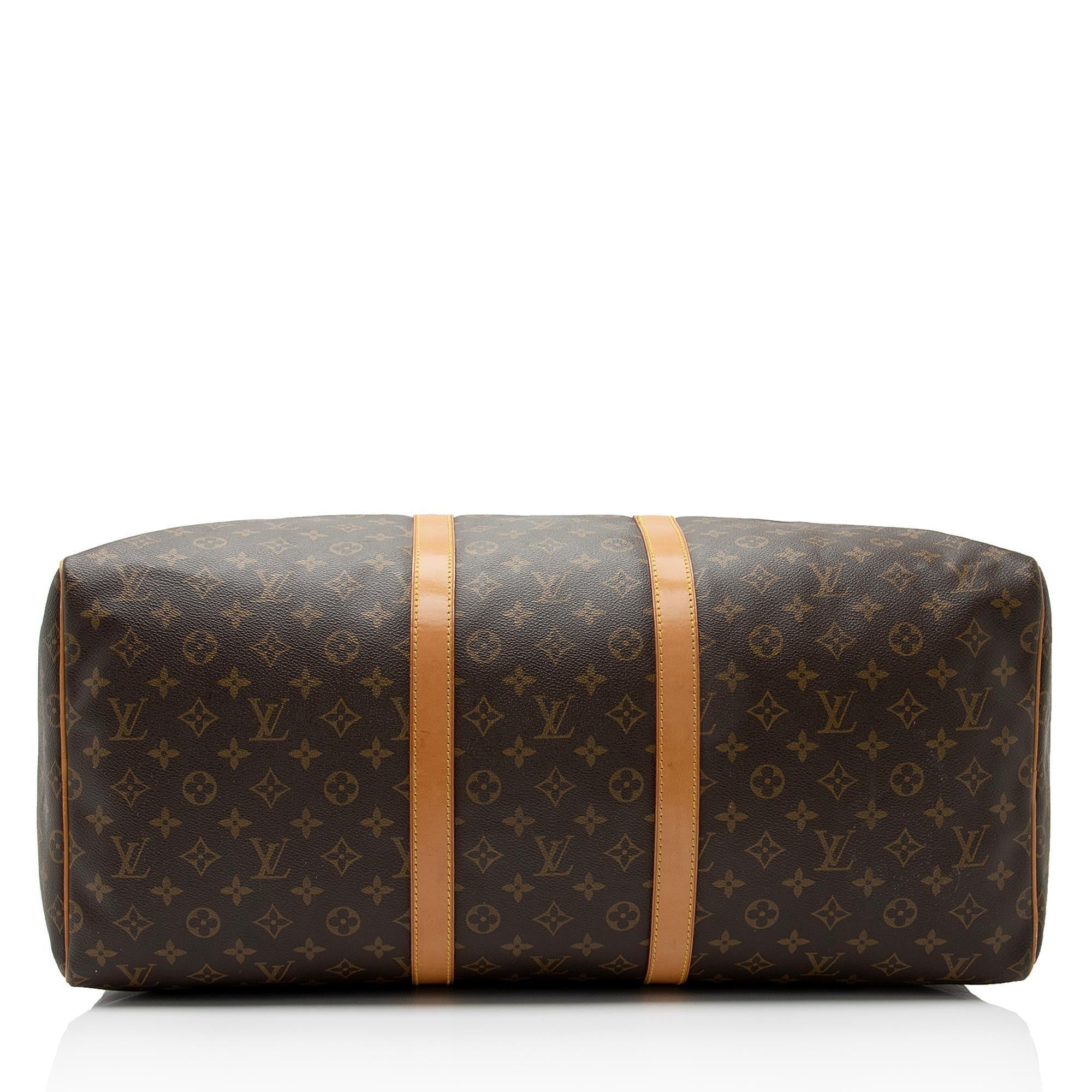 Louis Vuitton Vintage Monogram Canvas Keepall 50 Duffle Bag (SHF-rMPRm4)