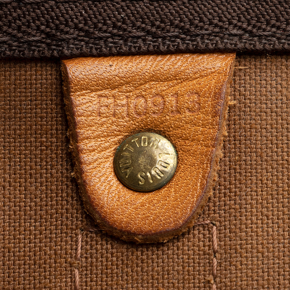 Louis Vuitton Vintage Monogram Canvas Keepall Bandouliere 50 Duffle Bag (SHF-21765)