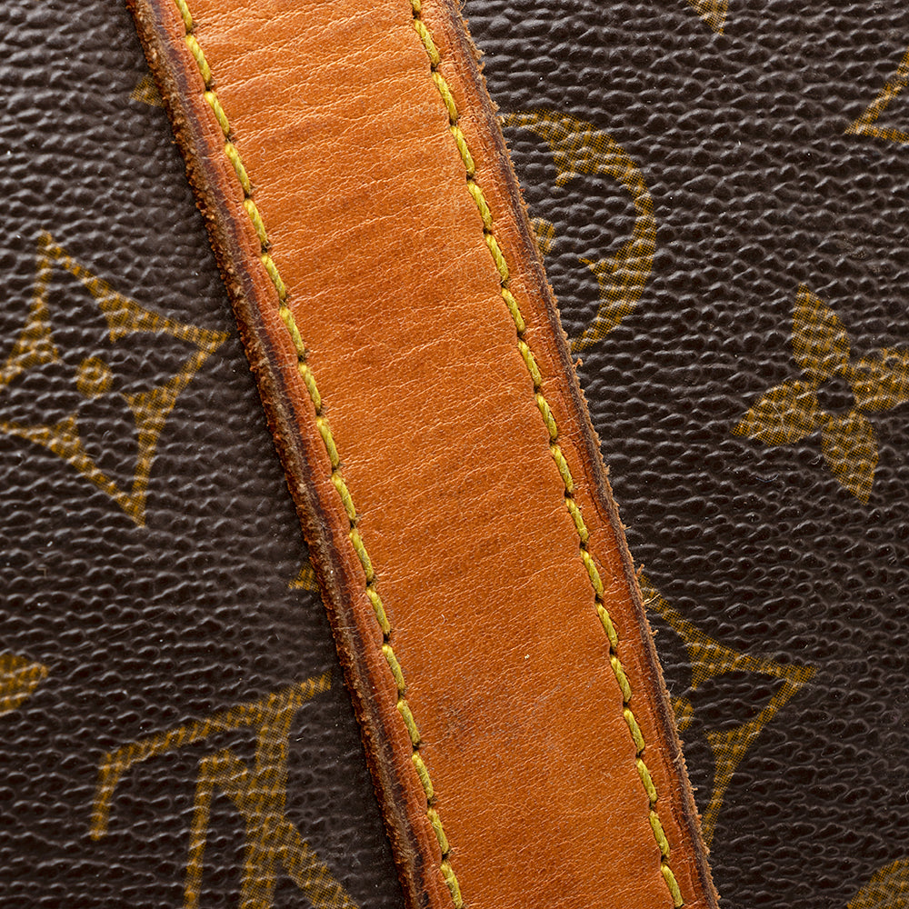 Louis Vuitton Vintage Monogram Canvas Keepall Bandouliere 50 Duffle Bag (SHF-21765)