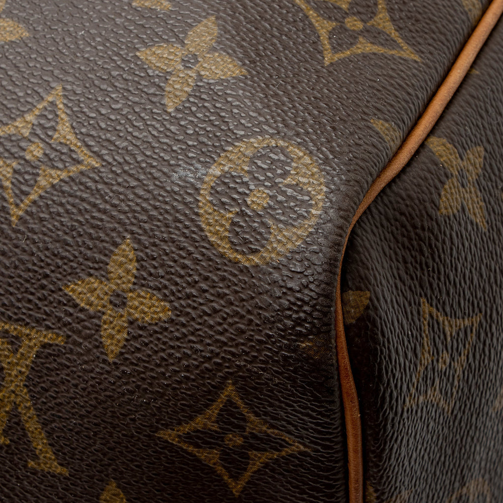 Louis Vuitton Vintage Monogram Canvas Keepall Bandouliere 50 Duffel Bag (SHF-22254)