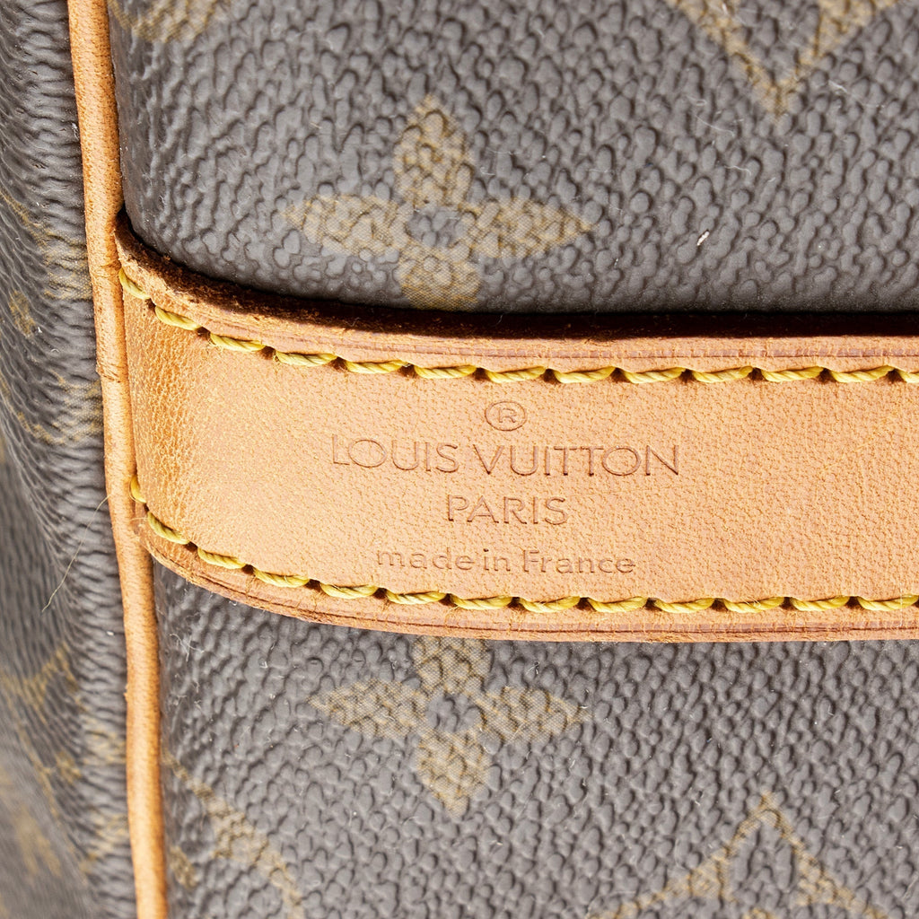 Louis Vuitton Vintage Monogram Canvas Keepall Bandouliere 55 Duffle Bag (SHF-22615)