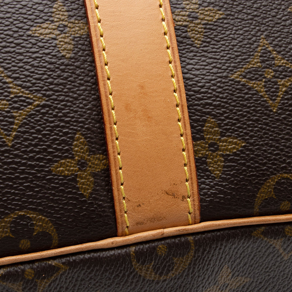 Louis Vuitton Vintage Monogram Canvas Keepall Bandouliere 55 Duffle Bag (SHF-PQTyV5)