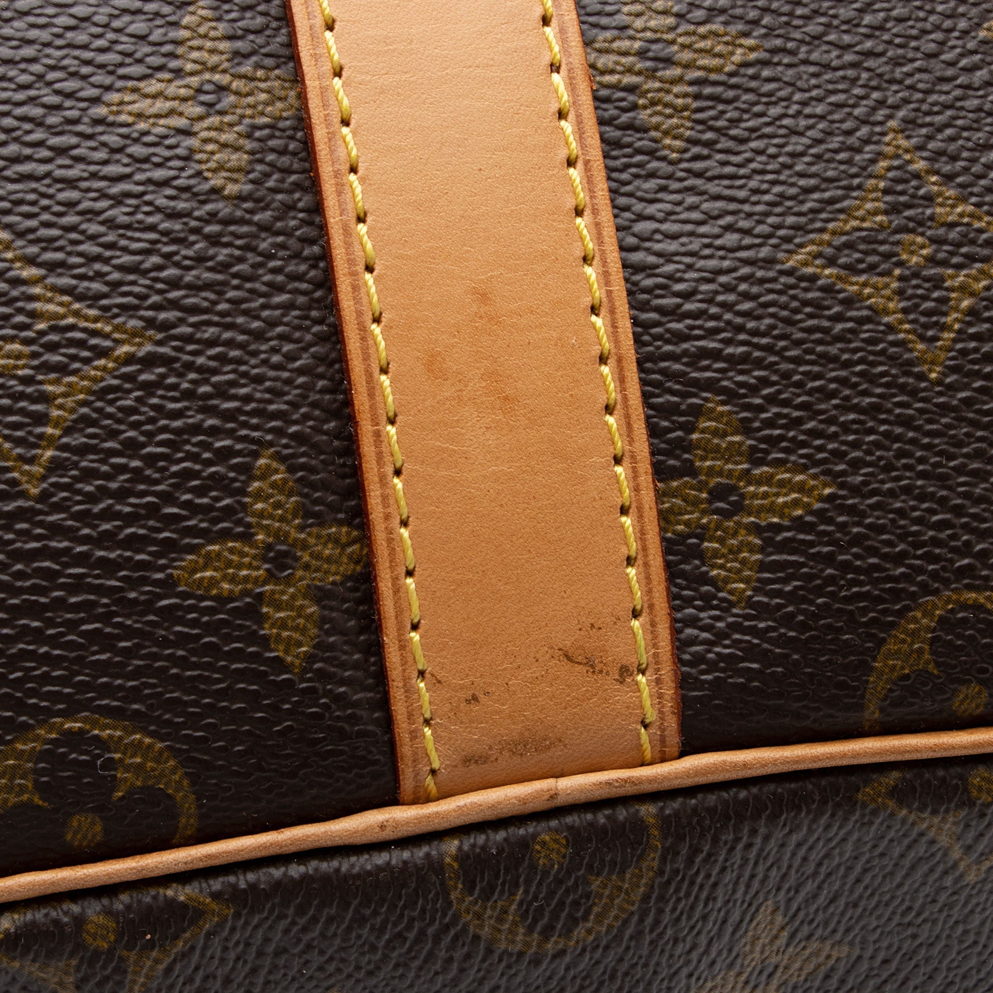 Louis Vuitton Vintage Monogram Canvas Keepall Bandouliere 55 Duffle Bag (SHF-PQTyV5)