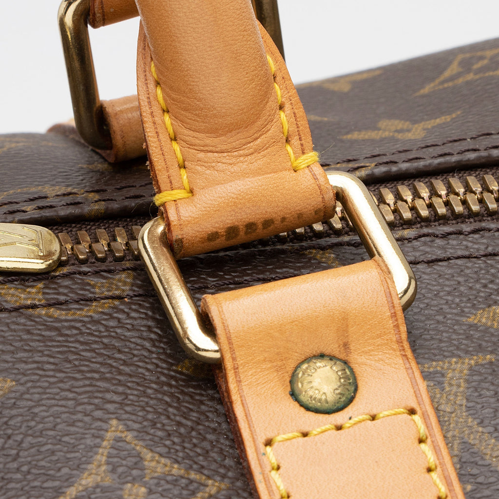Louis Vuitton Vintage Monogram Canvas Keepall Bandouliere 55 Duffle Bag (SHF-PQTyV5)