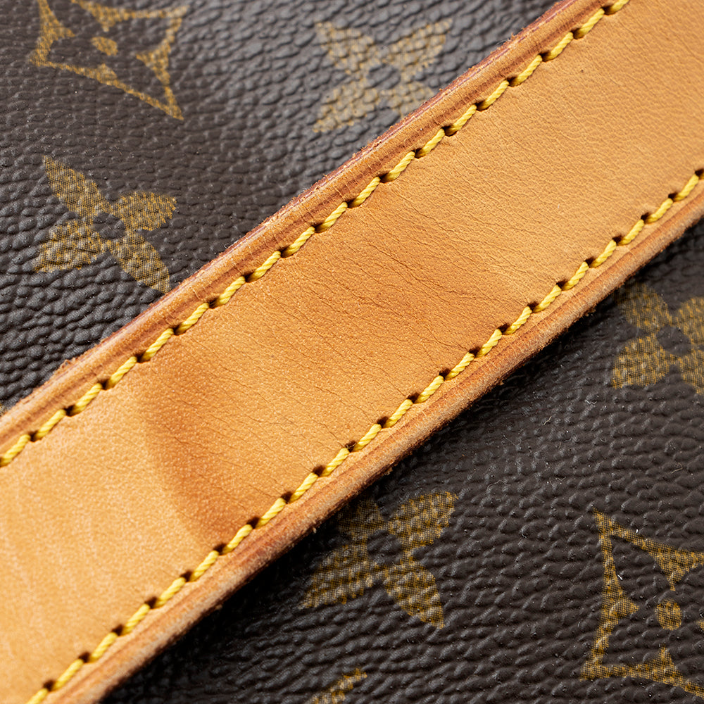 Louis Vuitton Vintage Monogram Canvas Keepall Bandouliere 60 Duffle Bag (SHF-21212)