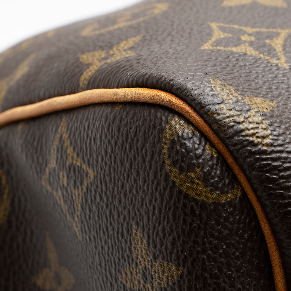 Louis Vuitton Vintage Monogram Canvas Keepall Bandouliere 60 Duffle Bag (SHF-21212)