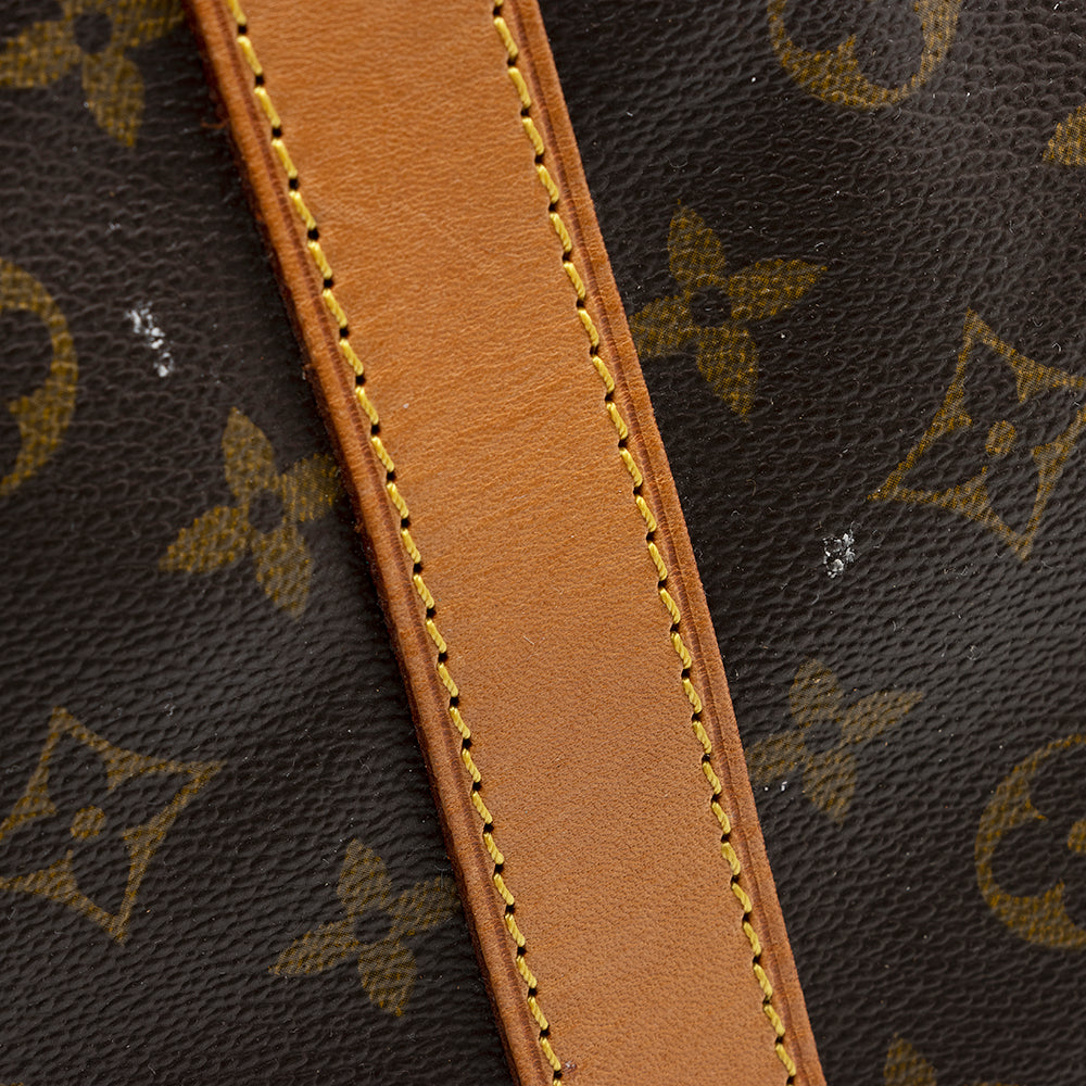 Louis Vuitton Vintage Monogram Canvas Keepall Bandouliere 60 Duffle Bag (SHF-21212)