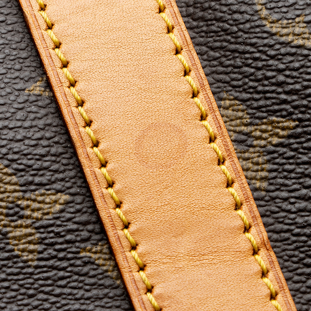 Louis Vuitton Vintage Monogram Canvas Keepall Bandouliere 60 Duffle Bag (SHF-21212)