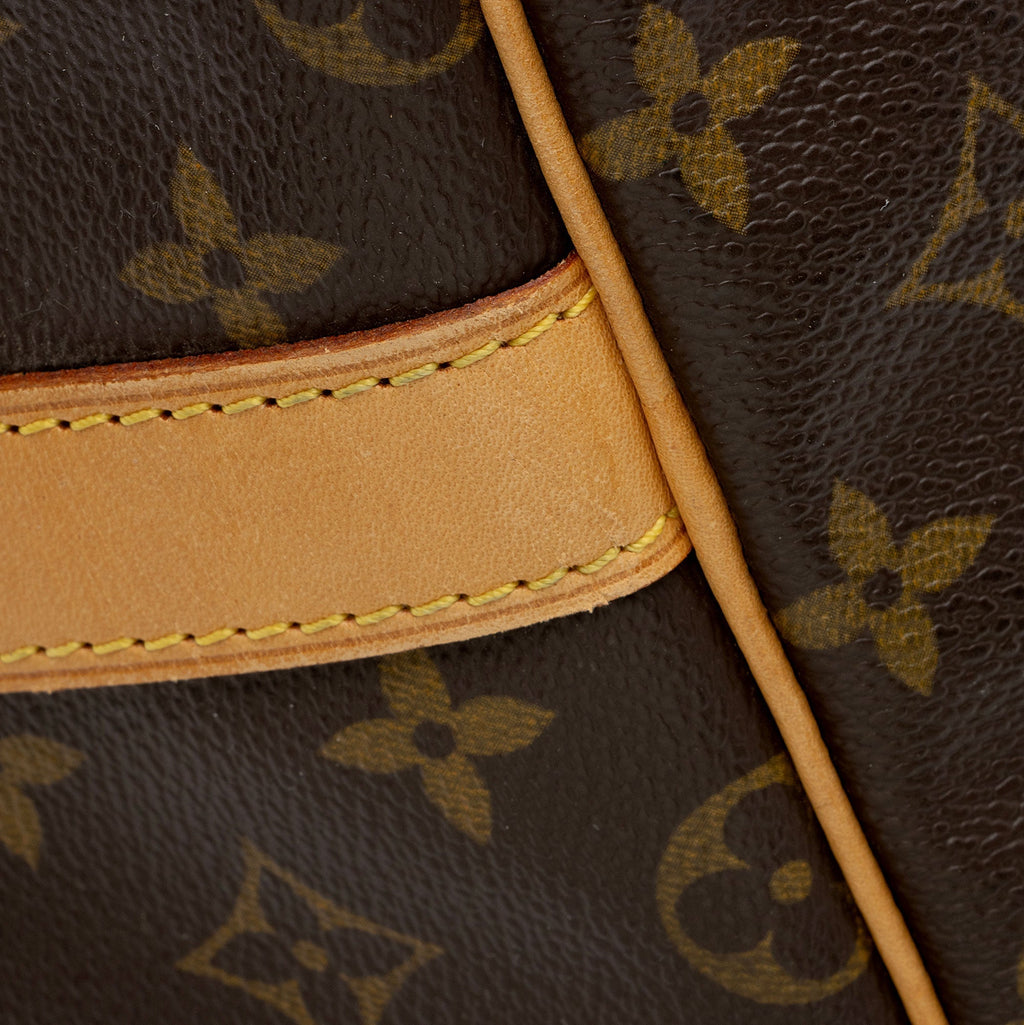 Louis Vuitton Vintage Monogram Canvas Keepall Bandouliere 60 Duffle Bag (SHF-N7uWMn)
